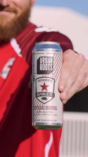 SRFC x Urban Roots, Make sure to stop by the Urban Roots tent during  Brewfest for your chance to win a signed can by Jack Gurr and Danny  Vitiello! ✍️