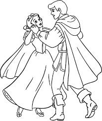 Desenhos De Branca De Neve E Principe Para Colorir E Imprimir Colorironline Com