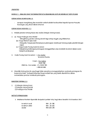 Full online tuition available now, contact us for more detail. Jawapan Modul 1