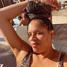 DiJonai Carrington calls out a WNBA official for hiding behind security  when she tried to talk to him.