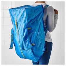 Frakta Storage Bag For Cart Blue Ikea Bag Storage Blue Bags Beach Backpack