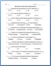 Many were content with the life they lived and items they had, while others were attempting to construct boats to. U S Constitution Exam And Answer Key 8 Pages Each By Askgriff