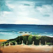 Painting Torquay 5 Australia 40 X 40 By Izabela Latos
