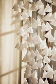 Elegant Wedding Decor Wedding Decor Paper Cone Backdrop Anthropologie Inspired Backdrop Elegant Event Decor Boho Wedding Decor Wedding Decor Elegant Paper Wedding Decorations Boho Wedding Decorations