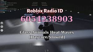 Also known as song ids or music codes, roblox radio codes galore. Glass Animals Heat Waves Daycore Slowed Roblox Id Roblox Radio Code Roblox Music Code Youtube
