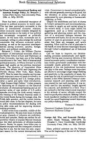 These codes are used when. International Relations In Whose Interest International Banking And American Foreign Policy By Benjamin J Cohen New Haven Yale University Press 1986 Xi 347p 19 95 American Political Science Review Cambridge Core