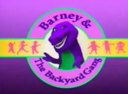 The kids run to the table, and the parents start serving the cake, then the. Barney The Backyard Gang Barney Wiki Fandom
