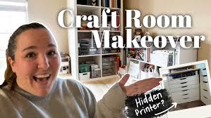 CRAFT ROOM TOUR 2022, Craft Room Tour Organization, Paper Organization etc,  Craft Room Island DIY
