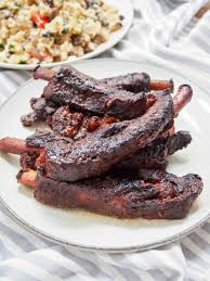 This should be done fast so the meat does not cook. Chinese Spare Ribs Slow Cooker Caroline S Cooking