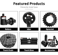Ex200 Ex220 Ex240 Ex300 Front Idler Carrier Roller Sprocket ...