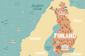 Denmark has an embassy in helsinki. Illustration Maps Part 3 Illustrated Map Norway Map Denmark Map