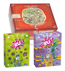 Nos encantan los retos, enigmas, juegos de mesa y videojuegos. Virus Virus 2 El Memorioso Juego De Mesa Dragon Maldon Scarlet Kids