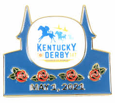 The field for the derby is limited to 20 horses. 2021 Kentucky Derby 147th Logo Pin W Date