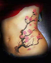 These are a unique type of trees that blossom in the springtime with luscious pink flowers growing out of them. Japanese Cherry Blossom Tree Tattoo By Russ Bagwell At Roy Flickr