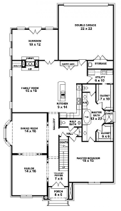 654247 3 Bedroom 2 5 Bath French Country House Plan House Plans Floor Plans Home Plans Plan It At Ho Floor Plans French Country House Plans House Plans