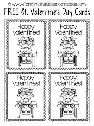 Save money without sacrificing sentiment with our free printable valentine's day cards. Fern Smith S Free St Valentine S Day Printable Cards Classroom Freebies