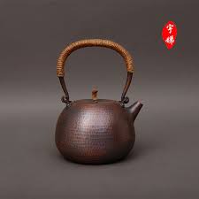 纯紫铜手工铜壶泡茶壶煮茶壶茶艺壶纯铜加厚烧水铜壶煮水壶 淘宝网 tea pots kitchen appliances tableware