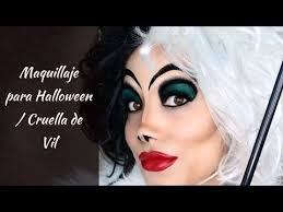 Before she becomes cruella de vil? Maquillaje Para Halloween X2f Cruella De Vil Youtube Cruella Deville Makeup Halloween Inspiration Cruella Deville Costume