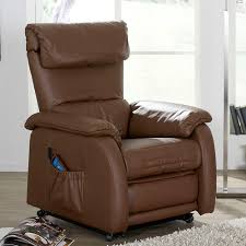 Fauteuil Relax Contemporain Senator 7161 Himolla Polstermobel En Cuir En Tissu Avec Commande Electrique