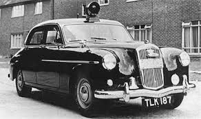 Black And White Police Car Uk Wolseley 6 90 1954 1959 Police Cars British Police Cars British Cars