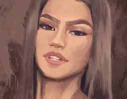 Zendaya Fanart Projects :: Photos, videos, logos, illustrations and  branding :: Behance