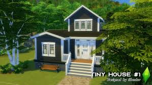 1 bedroom, bathroom, and kitchen with livingroom. Tiny House 1 10 No Cc By Isandor At Mod The Sims Sims 4 Updates