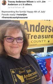 Elect Jim Anderson Fremont Co Treasurer