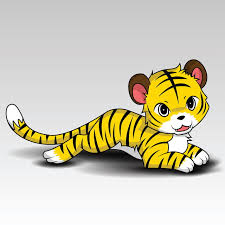 Tigers are fun animals to draw. Cute Tiger Cartoon Tiger Drawing Cartoon Png And Vector With Transparent Background For Free Download