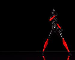 Black And White Robot Wallpaper Pin By Chaos Wallpapers Hd Widesc On Red Red And Black Wallpaper Black Wallpaper Red And Black Background