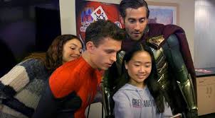 Far from home release date: Spider Man Far From Home Cast Visits Children S Hospital In Costume