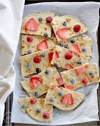 Choose meals that will satisfy. Frozen Yogurt Bark With Berries Healthy Snacks And Recipes Your Daily Nutrients