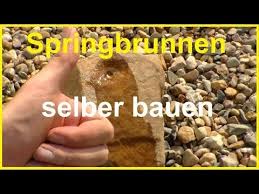 Gartenbrunnen Selber Bauen Brunnen Selber Bauen Wasserspiel Selber Machen Springbrunnen Youtube Springbrunnen Selber Bauen