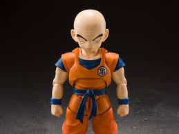 This item will be released on august 15, 2021. Dragon Ball Z S H Figuarts Krillin Earth S Stongest Man