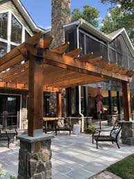Ozco Ironwood Ornamental Wood Ties Backyard Pavilion Covered Outdoor Structures Backyard Patio