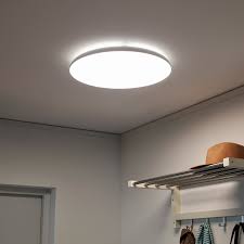 A ceiling fan is a good thing to have in the kitchen as it can illuminate the room as well as circulate the air. Nymane White Led Ceiling Lamp Ikea
