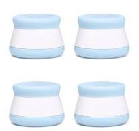 Amazon.com: TMXAOK 4 Pieces Silicone Travel Containers Leak-Proof Cream Jars TSA Approved 0.67oz Travel Size Containers Sample Plastic Bottles for ...