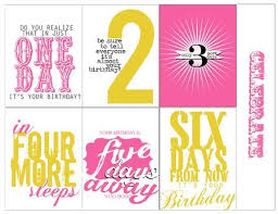 Happy Birthday Wishes Birthday Countdown Instagram Story Ideas For Best Friends Birthday New Episode Counting Down Birthday Countdown Project Life Freebies Project Life Cards