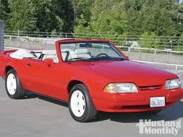 Image result for Bright Red 1992 Mustang