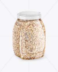 Download Oatmeal Jar Mockup In Jar Mockups On Yellow Images Object Mockups PSD Mockup Templates