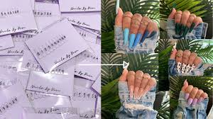 3, 6, 5, 7, 9 s: Making Sizing Kits For Press On Nails Makeup Mama Dom Youtube