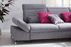 Vereinbaren sie ganz einfach online ihren wunschtermin bei einem unserer kundenberater. Sit More Zara Ecksofa Grau Mobel Letz Ihr Online Shop