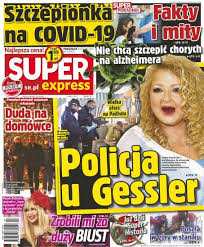 Born in komorów, poland as magdalena daria ikonowicz and known as magda gessler, she is a polish television personality. Magda Gessler Super Express Magazine 18 January 2021 Cover Photo Poland