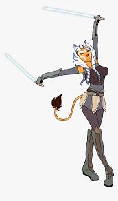 Download files and build them with your 3d printer, laser cutter, or cnc. Ahsoka Tano Cartoon Hd Png Download Transparent Png Image Pngitem