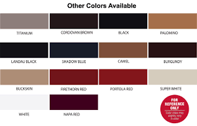 66 High Quality Napa Paint Color Chart