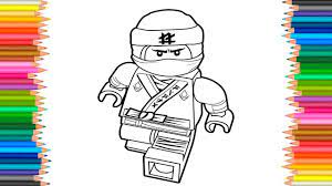 the lego ninjago movie 2017 lloyd coloring page book videos for coloriage cygne pour les enfants coloriages