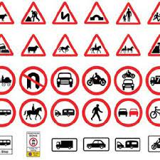 The mutcd's w4 series of signs is for warning signs relating to advance traffic controls such as speed limits and signals. Some Of 100 Traffic Signs Used In The Experiment Download Scientific Diagram