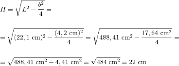 Determinare le misure del perimetro e dell'altezza del triangolo relativa all'ipotenusa. Altezza Triangolo Isoscele