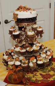 Love It Fall Wedding Cupcakes Cupcake Tower Wedding Fall Wedding Cakes
