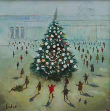 See more ideas about christmas paintings, christmas art, christmas canvas. Modern Christmas Paintings