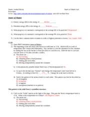 Ratio rumble teaches students to identify ratios when used in a variety of contextual situations; Lab10 Name Jordan Ellerby States Of Matter Lab Procedure Go To Http Phet Colorado Edu En Simulation States Of Matter And Click On Run Now States Of Course Hero